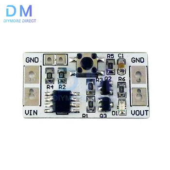 DC 3-20V 5000mA 안정적인 자체 잠금 스위치 모듈 LED 컨트롤러 릴레이 터치 전자 보드