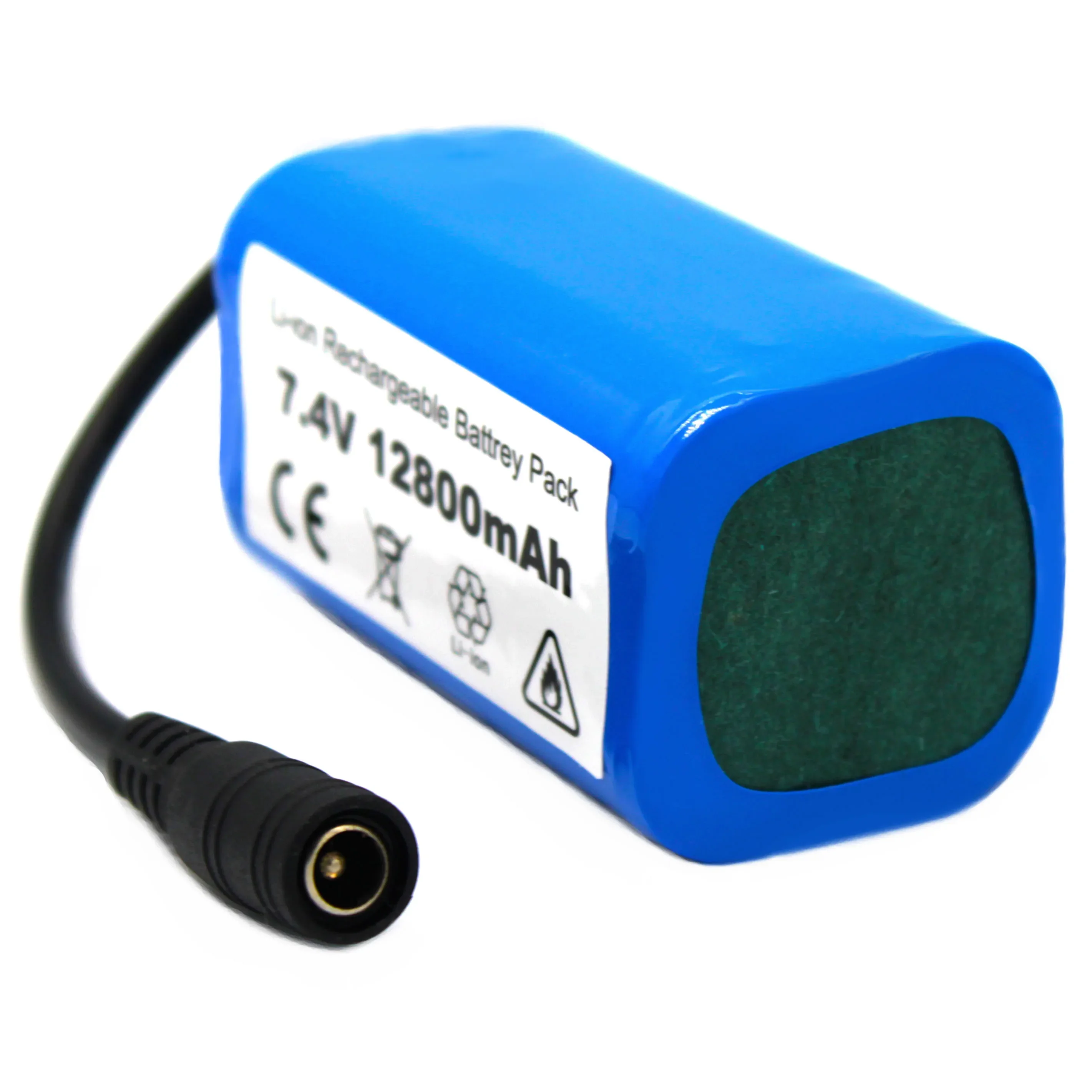 Batterie Lipo 2S 7.4V 12800mAh pour bateau RC T188 T888