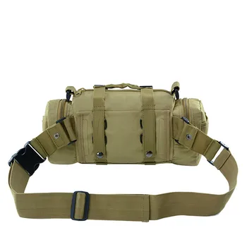 High Quality Outdoor Military Tactical Backpack Waist Pack Waist Bag Mochilas Molle Camping Hiking Pouch 3P Chest Bag 4
