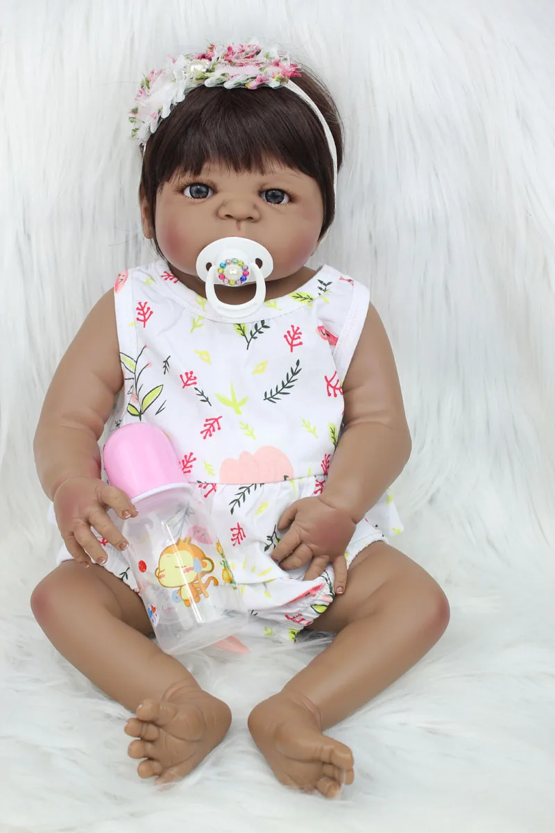 ZIYIUI Poupon Reborn Bébé Poupée Fille Nouveau-né en Silicone Réaliste Bebe Reborn Baby Dolls