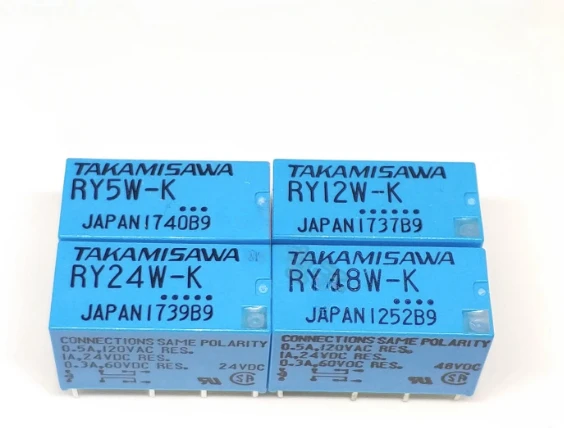 

10PCS Spot Original Relay RY5W-K RY12W-K RY24W-K RY48W-K JY5H-K JY12H-K JY24H-K