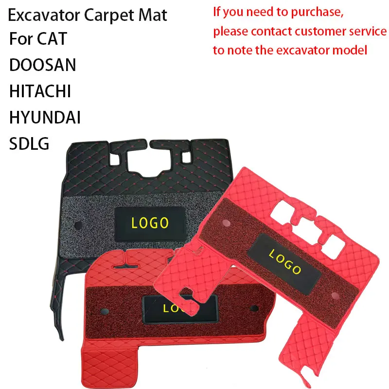 HighQuality Excavator Cab Floor Mat Excavator Parts For CAT HYUNDAI