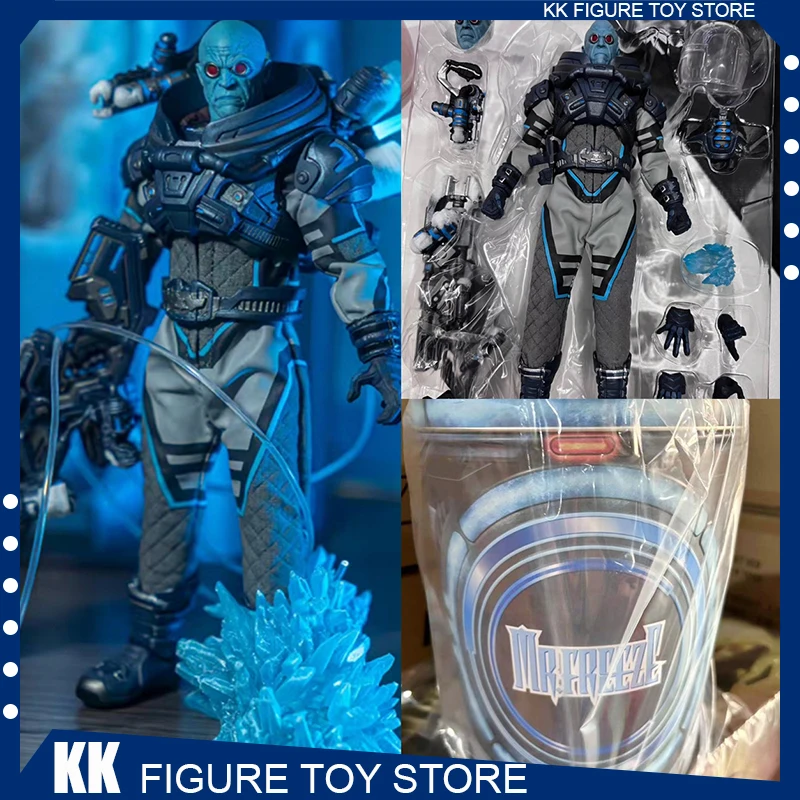

Original Anime Figure Mezco One:12 Collective Comics Mr. Freeze Action Figure Model Collectible Toys Gift 1/12 Deluxe Edition