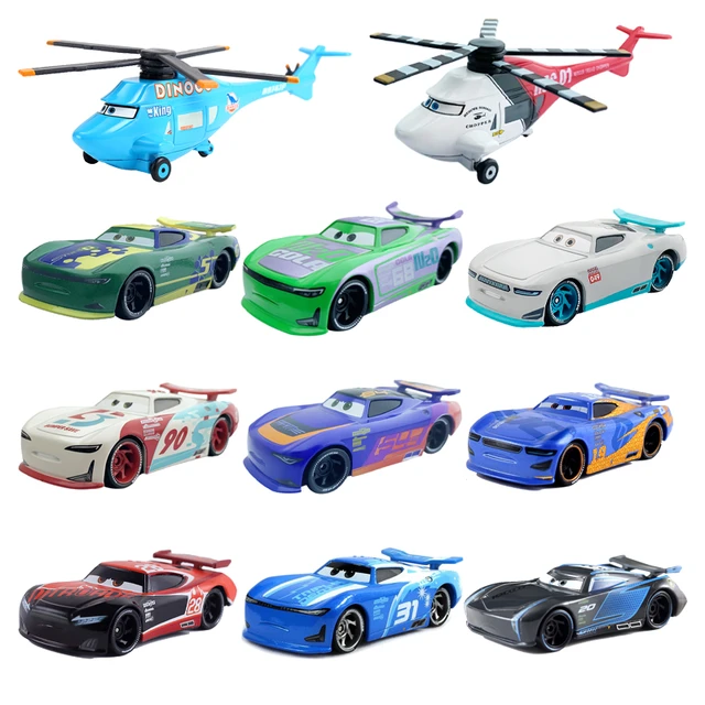 Ensemble Chick Hicks - Voiture Pixar Cars 3, Jouets Pour Garçons, Foudre  Mcqueen Cruz Ramirez Storm Jackson M