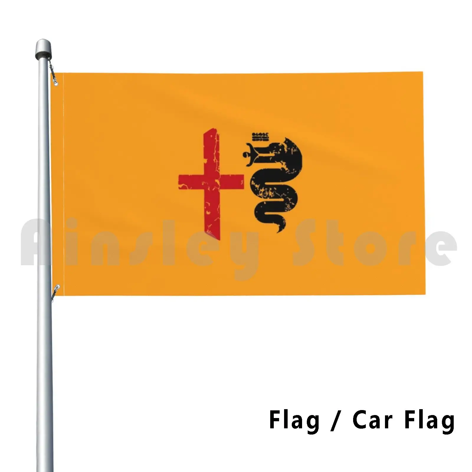 Copia Di Alfa Outdoor Decor Flag Car Flag Discount Black Friday Christmas Xmas Pattern Estetica Alfa Romeo Fiat Car