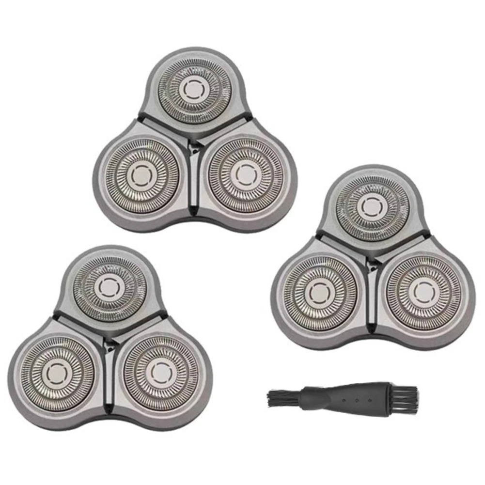 

3PCS for S500C S500 S300 Electric Shaver Head+Brush Replace Shaver Head MJTXD01SKS Cutter Head Accessories