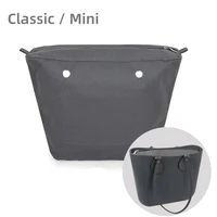 TANQU New Waterproof Inner Bag Organizer Insert Zipper Pocket for Classic Mini Obag Canvas Material for O Bag 1