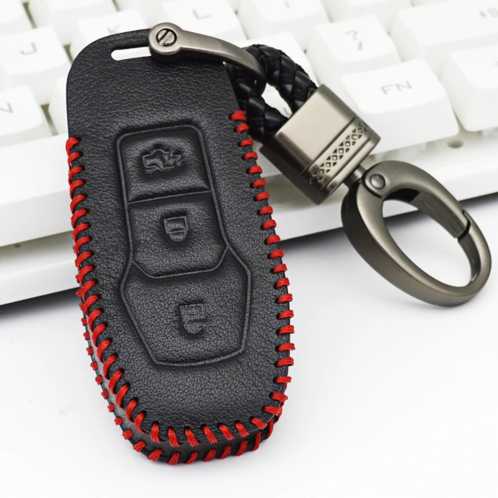 Car Key Case Cover For Ford Fiesta Focus mk2 MK3 Mondeo Kuga Ranger KA