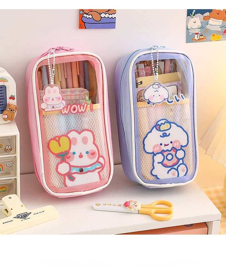 Kawaii Japanese Large-capacity Pencil Case