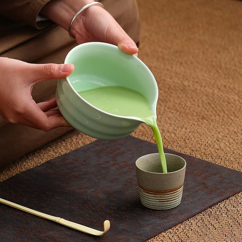 Japanese Ceramic Tea Set Ceramic Matcha Gift Box Elegant Matcha Tea Set Lovers Making Tools Accessories