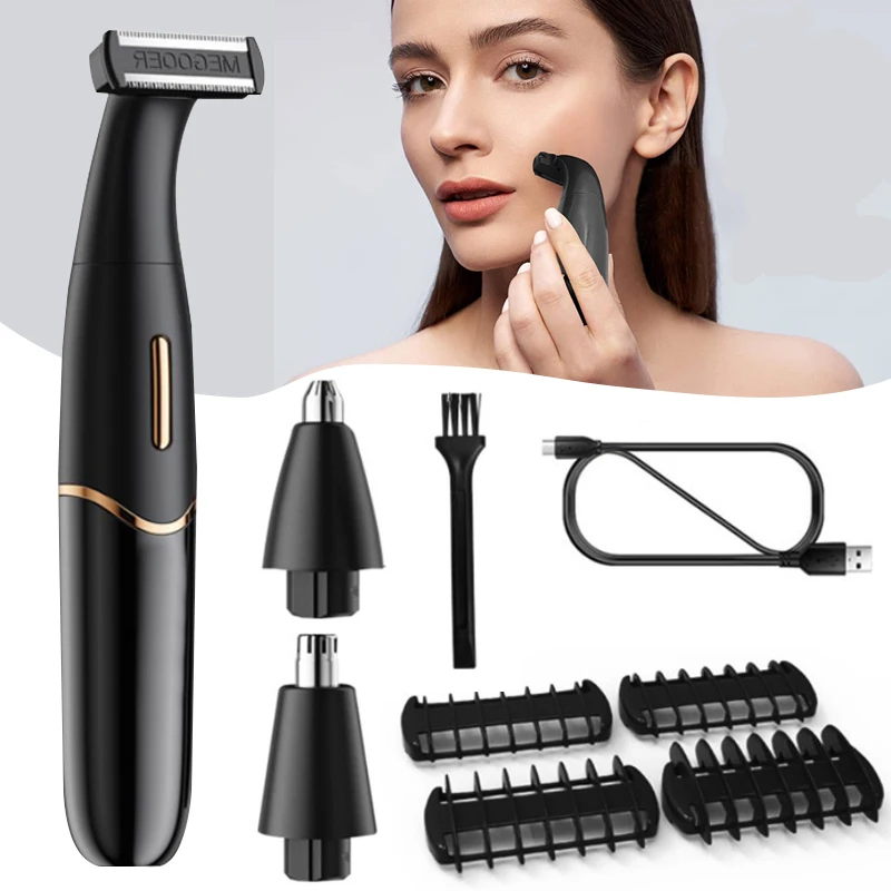 

Intimate Areas Haircut Precision Shaver Men Bikini Line Sensitive Razor Balls Eggs Pubic Hair Shaving Trimmer Face Beard Clipper