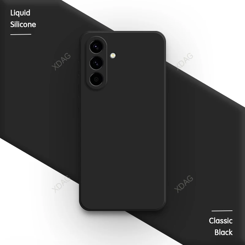 Enhanced Liquid Silicone Shockproof Back Cover - Simple & Classic High-Quality Design