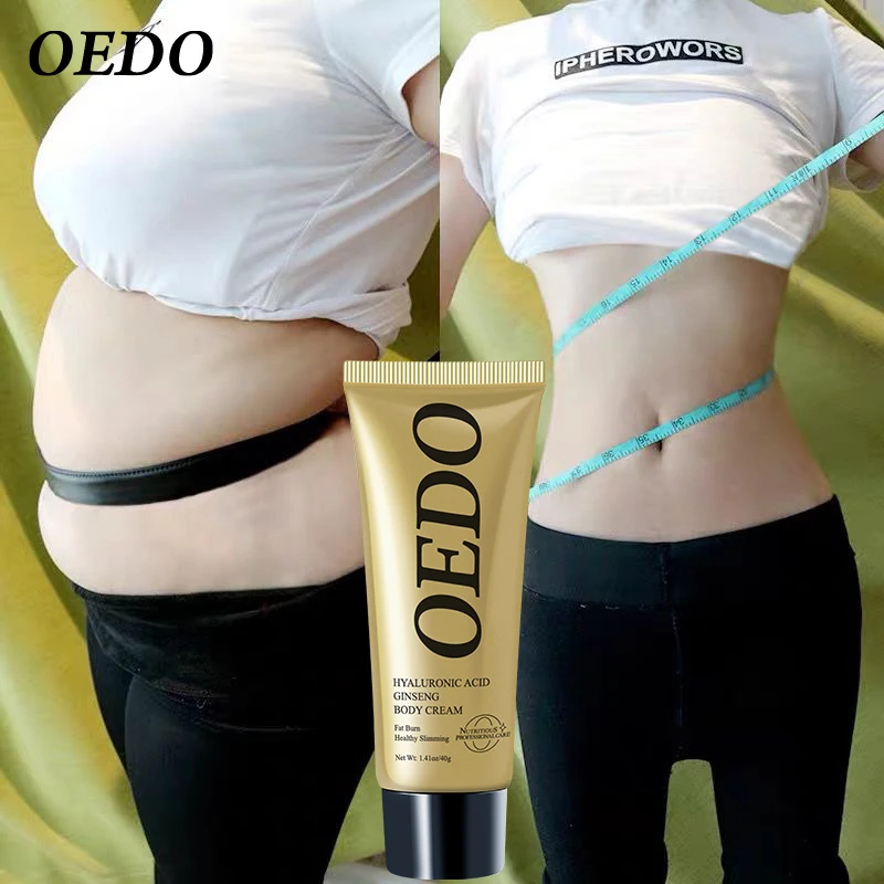 OEDO Ginseng Slimming Cream Reduce Cellulite Lose Weight Burning Fat Health Care Cream Body Skin Whitening Cream