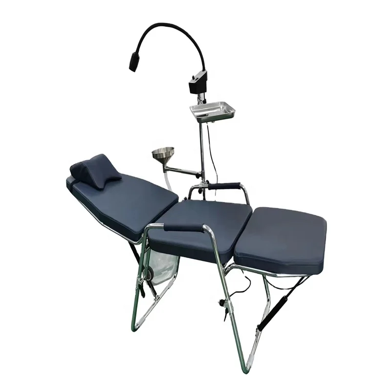 

Foldable Dental Unit Chair GU-P101 for Easy Use with Adjustable Brightness Light