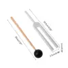 512 Hz Tuning Fork with Hammer Bag Musical Instrument Yoga Healing Meditation 3