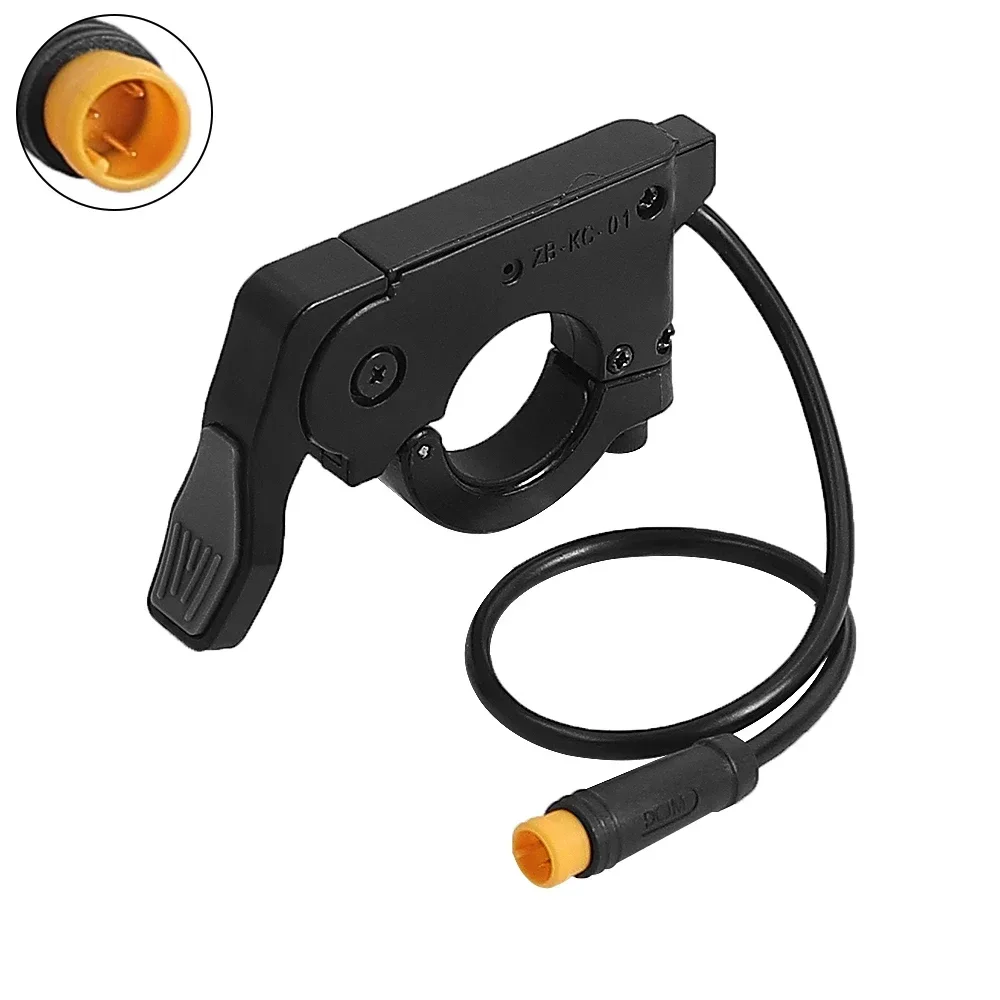 Universal Finger Thumb Throttle for E-bikes and Scooters - Adjustable Voltage Electric Bicycle Accelerator