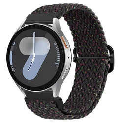Nylon Braided Strap - Universal 20mm/22mm Watch Band Bracelet - Strap width 20mm (Star black)