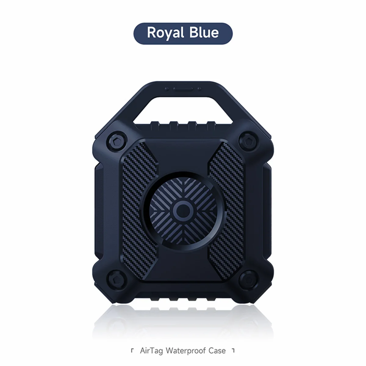 Waterproof Anti-Lost Airtag Holder with Keychain - Protective Cover & Scratch-Resistant Case