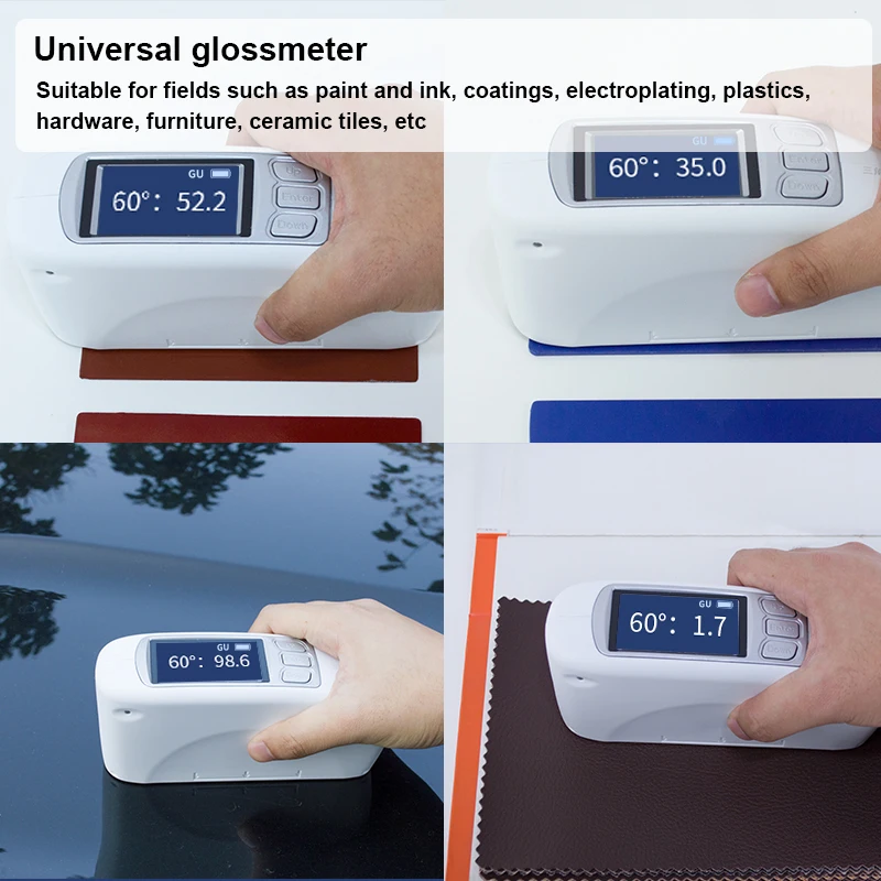 Portable Gloss Meter CS-300 SE 0.2GU high accuracy 100,000 measurements Single charge Long battery life