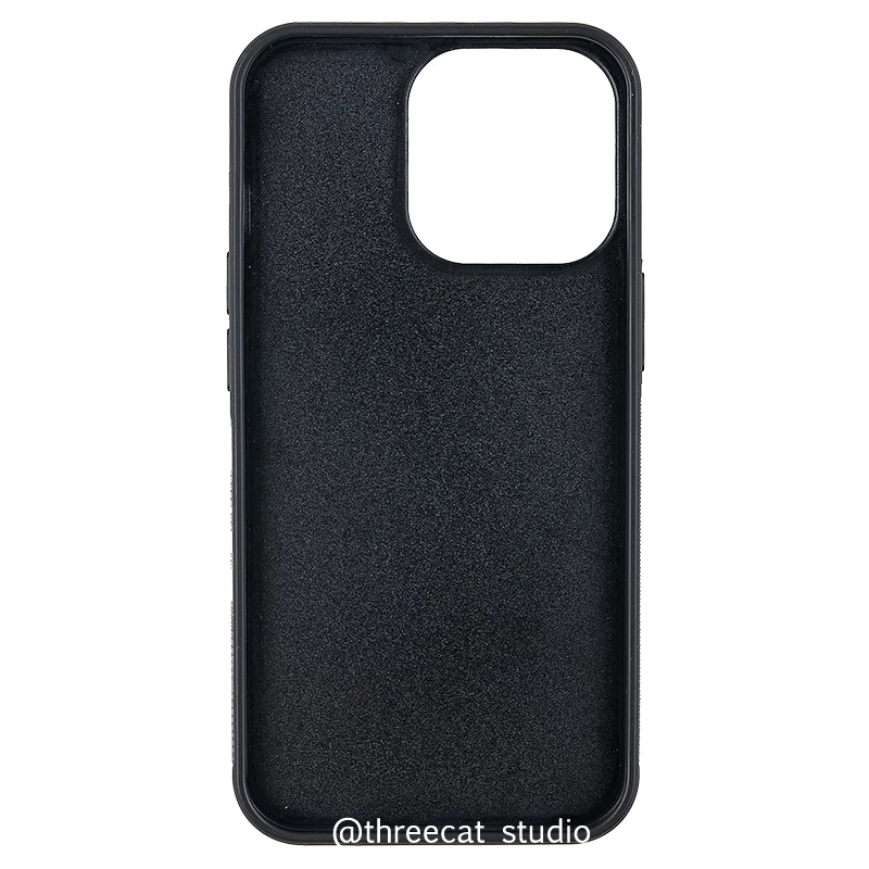 Korean Black Polka Dot Luxury Phone Case - Y2K Creative Design