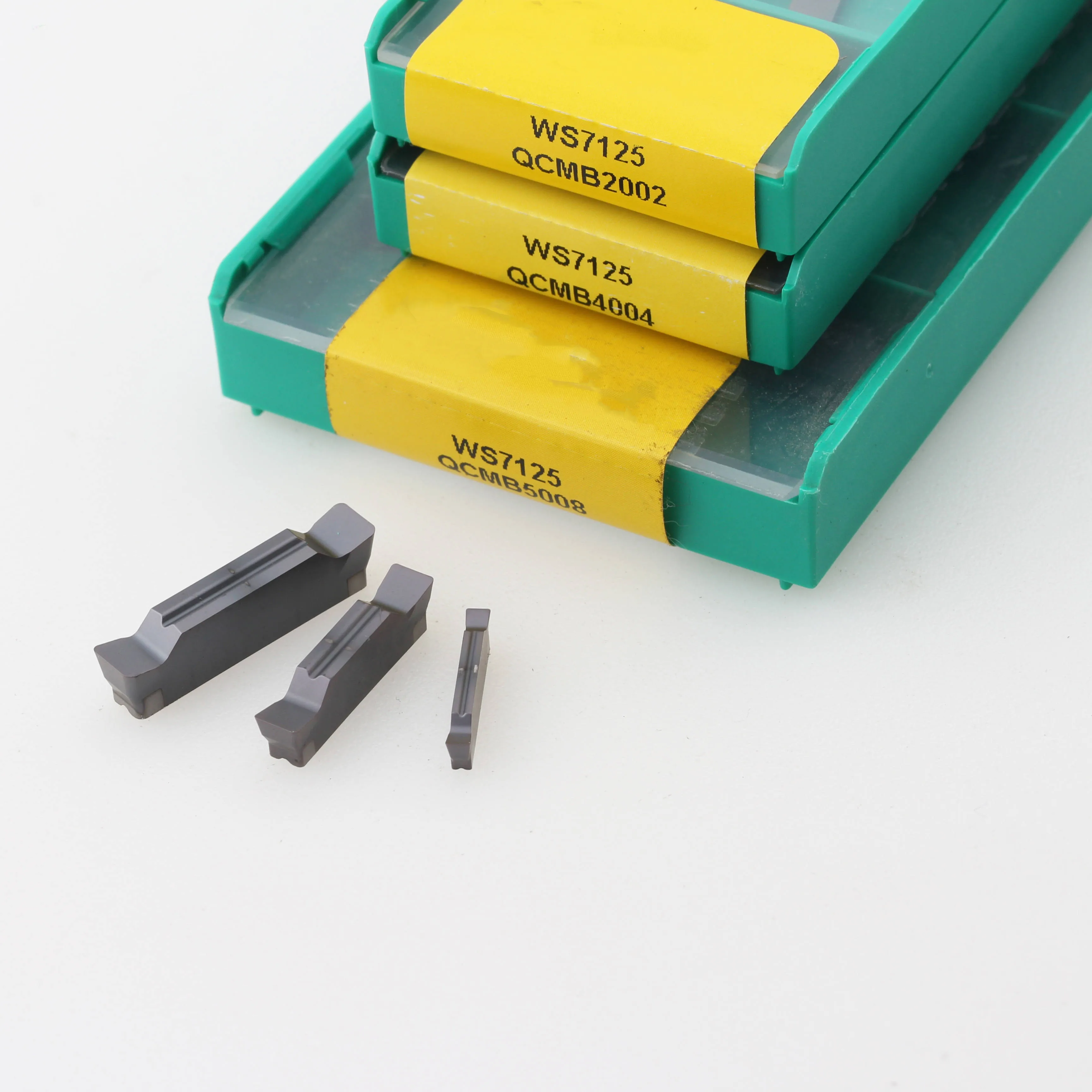 10pcs Ws7125 Qcmb2002 Qcmb4004 Qcmb5008 Cnc Lathe Cutter Cutting