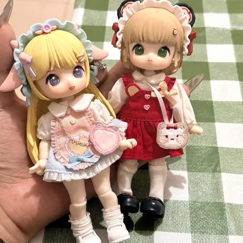 

Кукла шарнирная «загадочная коробка», экшн-фигурка в стиле аниме, сумка угадай, сюрприз, 2 модели, подарок на день рождения