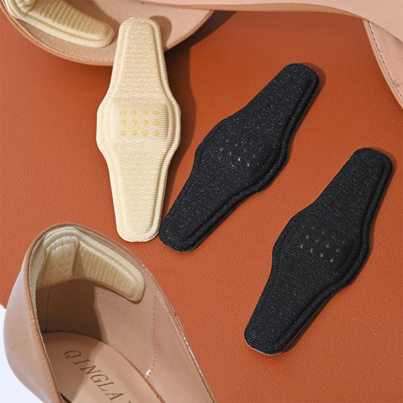 Thin & Thick Cotton Sponge Heel Stickers for Women Summer High Heels Adjustable Size Shoe Inserts Heel Protection Sticker Insole