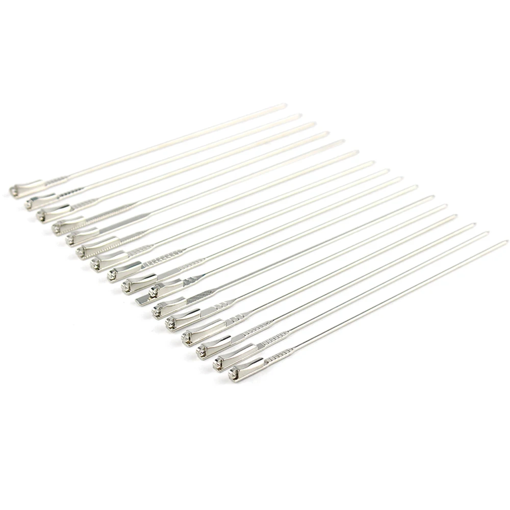 20 Stück (10 Paar) Brillen, Kupfernickelfeder, Metalldrahtkern, Brillenreparatur, Bügel, Ersatz, Beinbreite 3 mm bis 5 mm – Detail 1