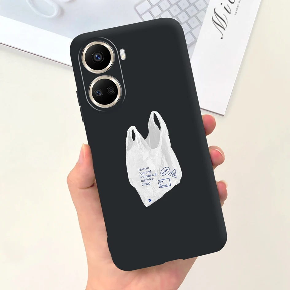 Cute Cartoon Duck Soft Silicone Phone Case - Stylish Back Cover