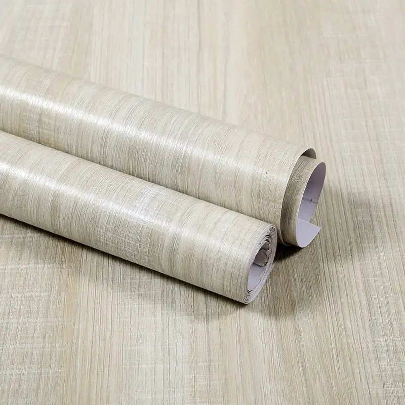 Wood Grain DIY Sticker PVC Self Adhesive Waterproof Wallpapers Renovation Furnitures Wall Stickers Home Decor Sticky Paper Decal - Image 31