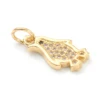 Pandahall 10pcs Mixed Color Penguin Brass Clear Cubic Zirconia Pendants Charms with Jump Ring For Necklace Jewelry Making Gift 4