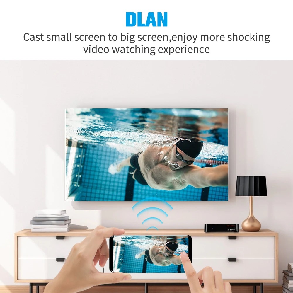 GTMEDIA Ʈ TV ڽ G2 ÷ ȵ̵ 11.0,  ھ, 4K HD, 3D  ̵ ÷̾, Ȩ þ TV  ڽ,  M3U, 2GB, 16GB