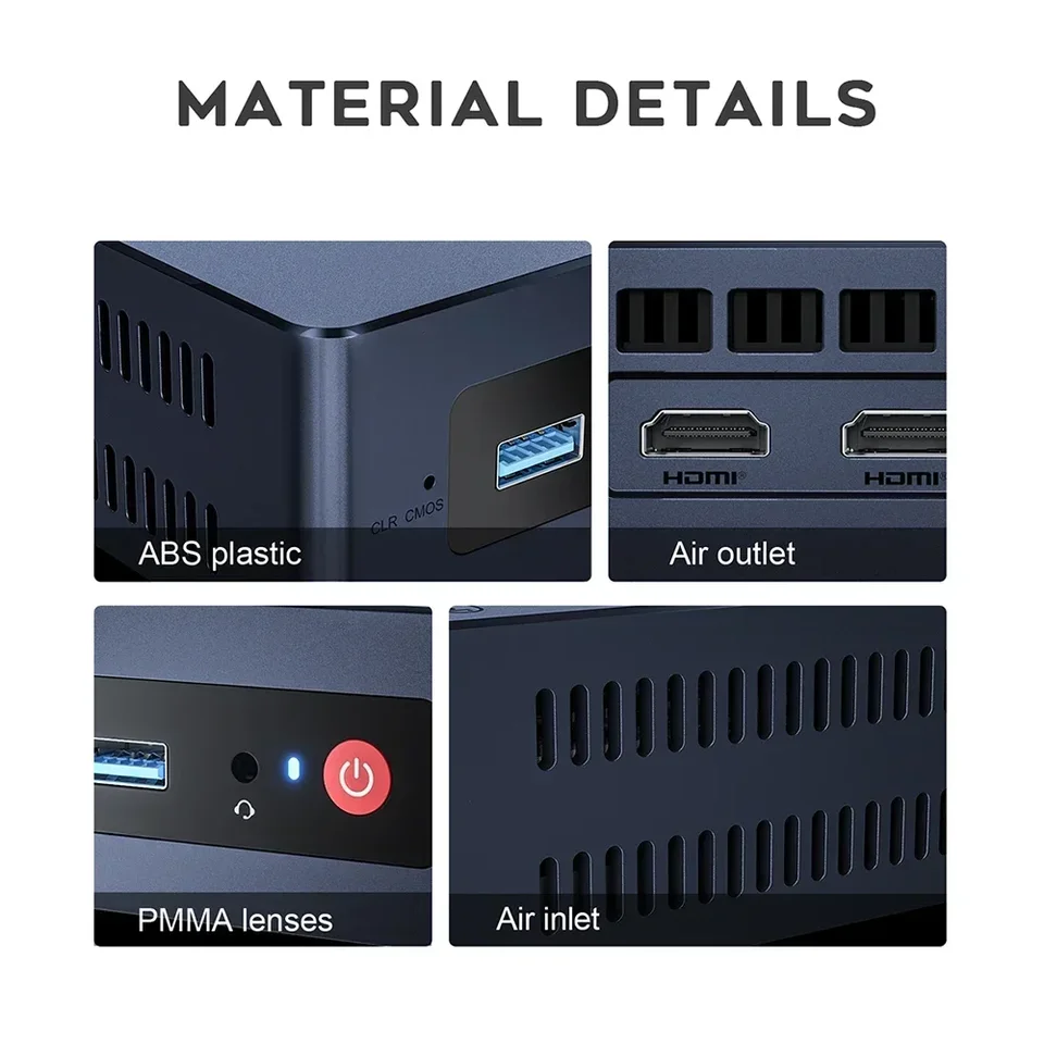 Beelink ミニPC N5095 16GB/256GB Beelink Mini S Celeron N5095 Mini PC DDR4 8GB 128GB 16GB