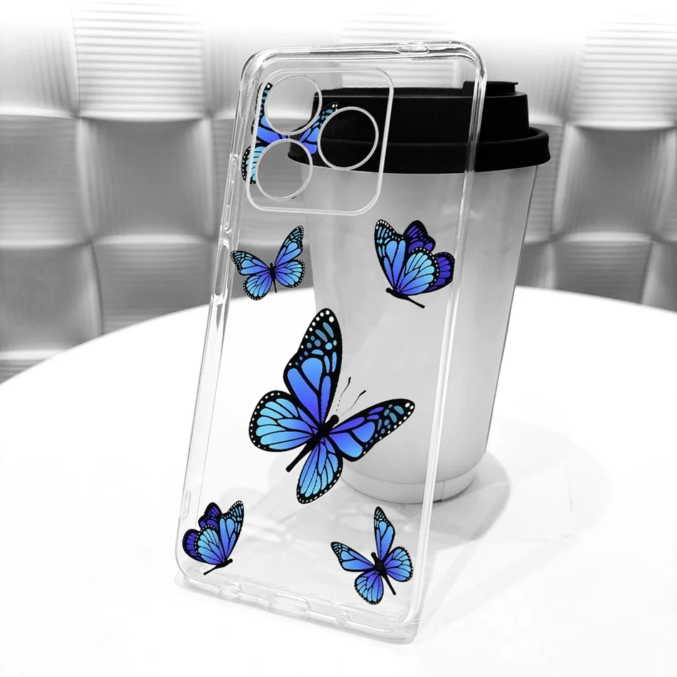 Enhanced Product Title: Sleek Transparent TPU Soft Silicone Phone Case