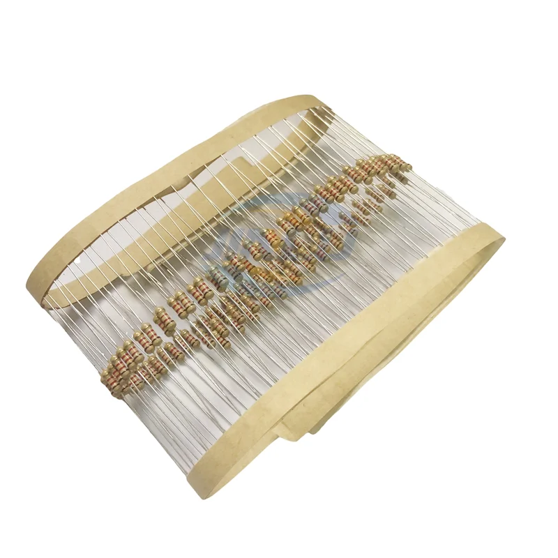 Carbon Film Resistors 100pcs 1/4W 5% 2.2R-270R 0.25W 2.2-270 Ohm R K M 0R-10M carbon film resistor