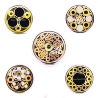 New 8mm Mosaic Pin Rivets for Knife Handle Screw Decorate 17 Kinds Design Exquisite Style Knife Handle Tool Length 90mm 1