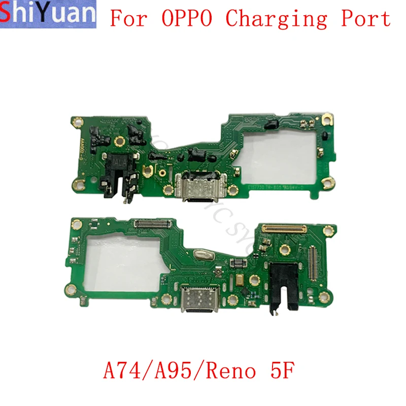 

USB-разъем для зарядки, гибкий кабель для OPPO A74 A95 Reno 5F, зарядное устройство