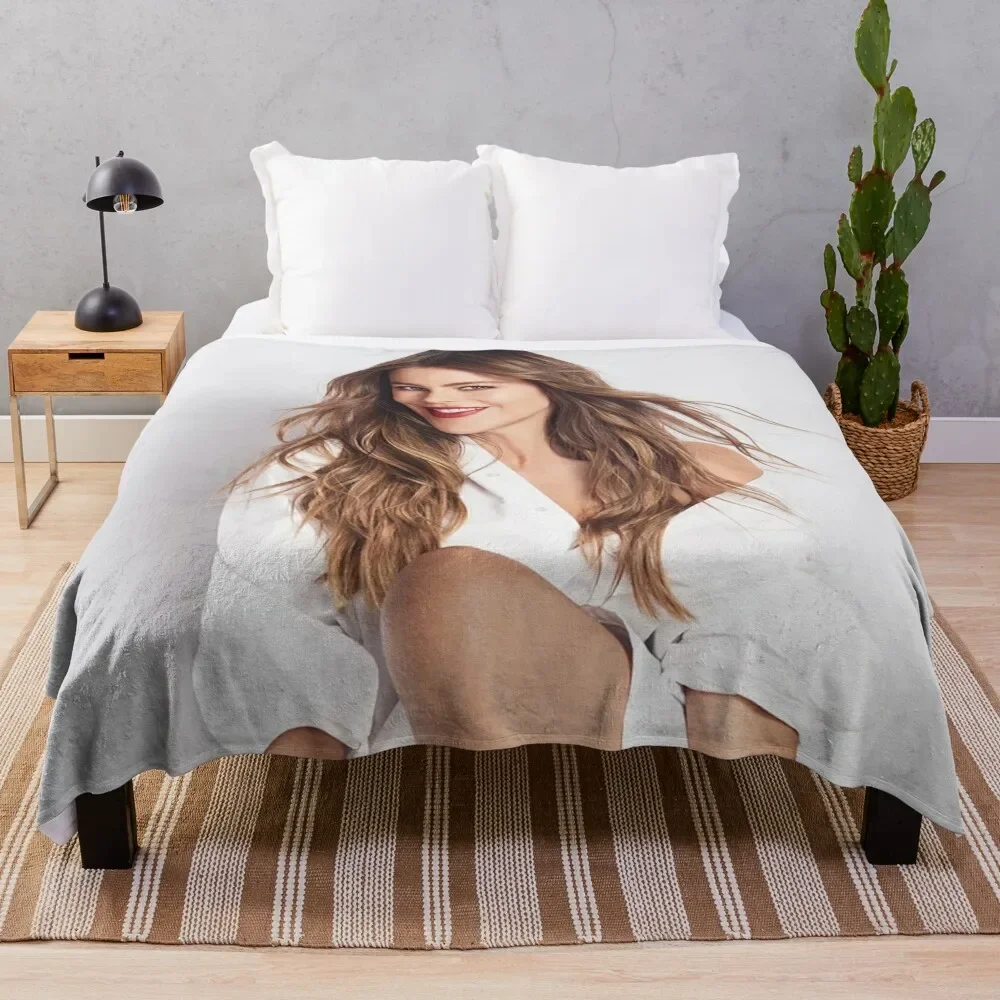 

Sofía Vergara Throw Blanket Soft Big Bed Blankets