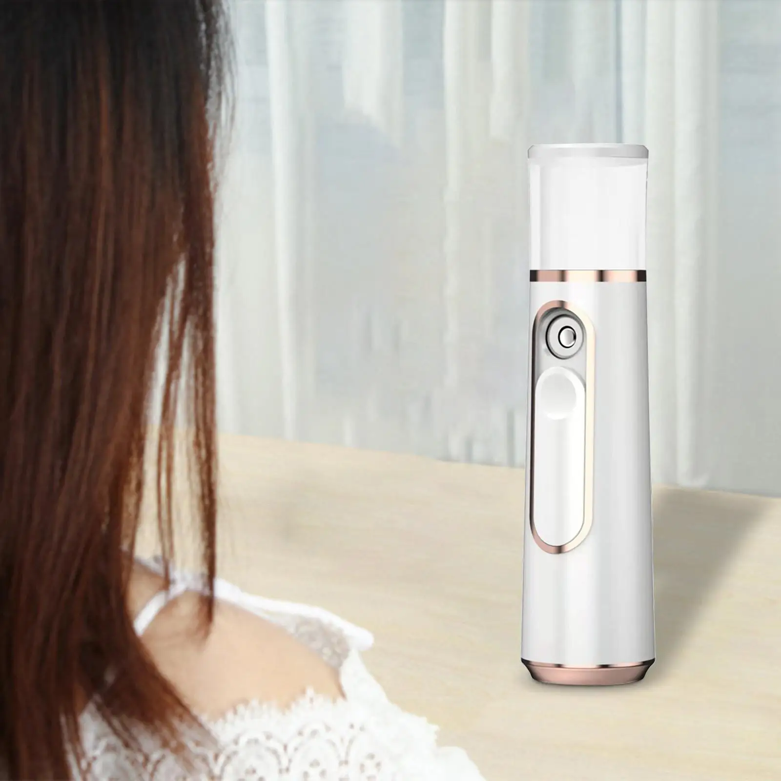 Nano Facial Mister Hydrating USB Rechargeable Moisturizing Mist Sprayer for Travelling Home Facial SPA Daily Makeup Skin Care