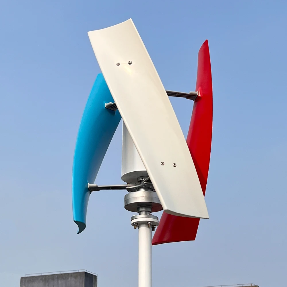 Home Farm 10KW Vertical axis Wind Power Turbine Generator 3000W 5000W 10000W 12V 24V Wind Energy Windmill With MPPT Controller