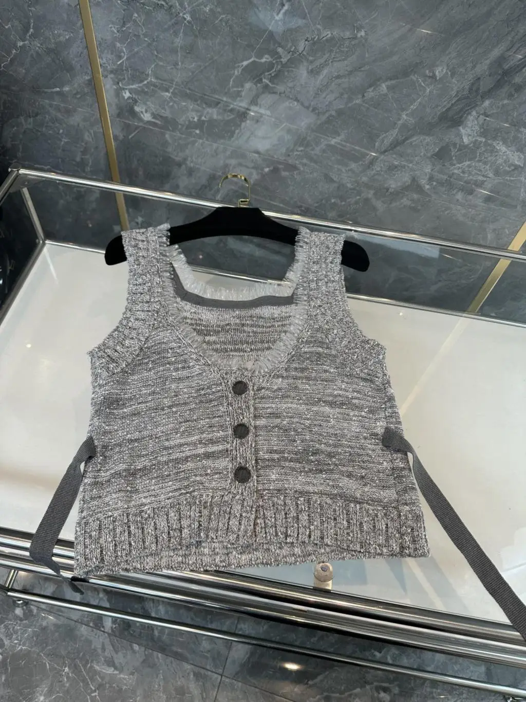 

Vest Sleeveless Design Fashionable Temperament Slim Slimming Casual All-Matching 2023 summer women's new hot