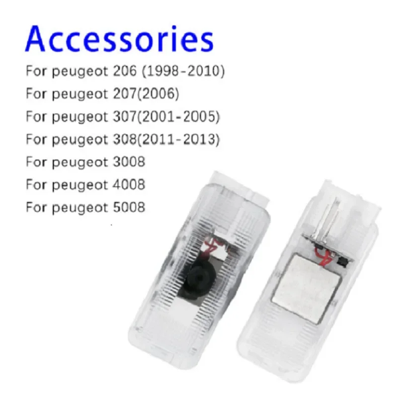 LED �ڵ��� ��¦ �ΰ� ����Ʈ, Ǫ�� 206 207 307 308 3008 4008 5008 RCZ ������ ����Ʈ ������ ��������, �ڵ��� �׼�����, 2 ��