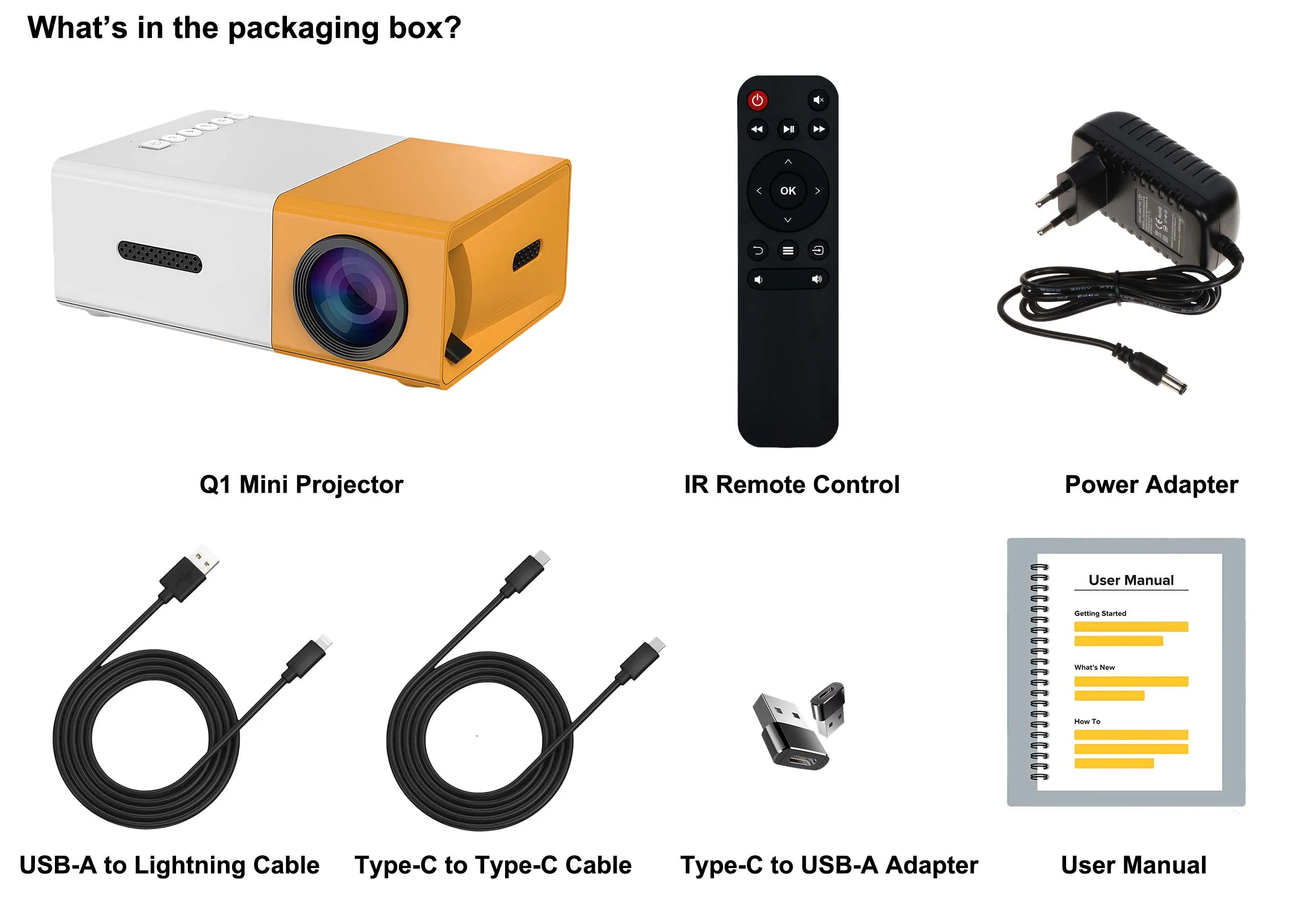 Mini Portable For Cartoon Outdoor LED Pico Movie Projector for Home Theater Kids