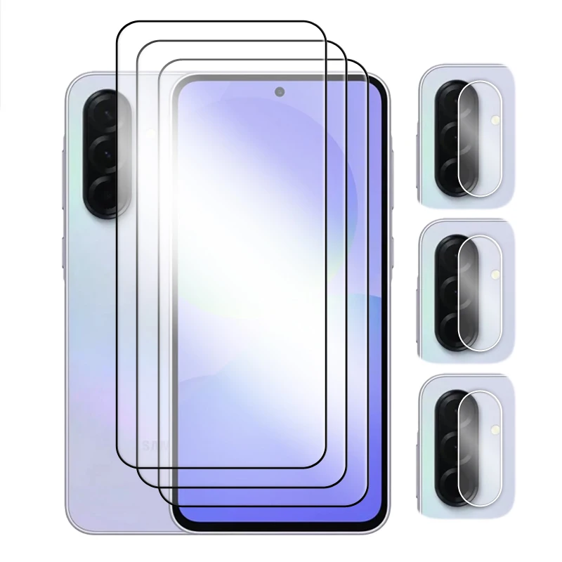 6in1 لسامسونج غالاكسي A56 5G الزجاج لسامسونج غالاك...