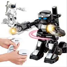 

Battle RC Robot Toy Electronic Smart Fighting Boxing Remote Control Robot Combat Model 2.4G Sense Intelligent Toys For Kids Gift