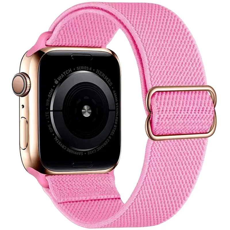 Elastic Braided Nylon Strap