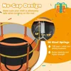 60" Trampoline for Kids, Heavy Duty, Adjustable Height, Max Weight 330 lbs, 5 Ft Outdoor Indoor Trampoline for 3-7 Ages 5