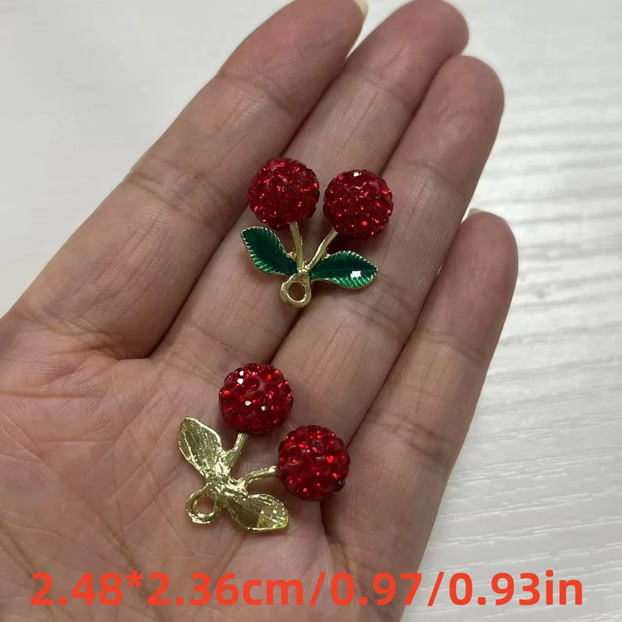 Glitter Luxury Butterfly Rhinestone Gems Ornament Set - Handcrafted DIY Phone Case Charms