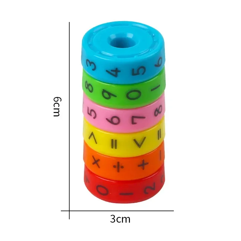 Magnetic Montessori Toys Early Learning Educational Toys For Children Math Business Numbers DIY Assembling Puzzles Kid Boy Girl 5