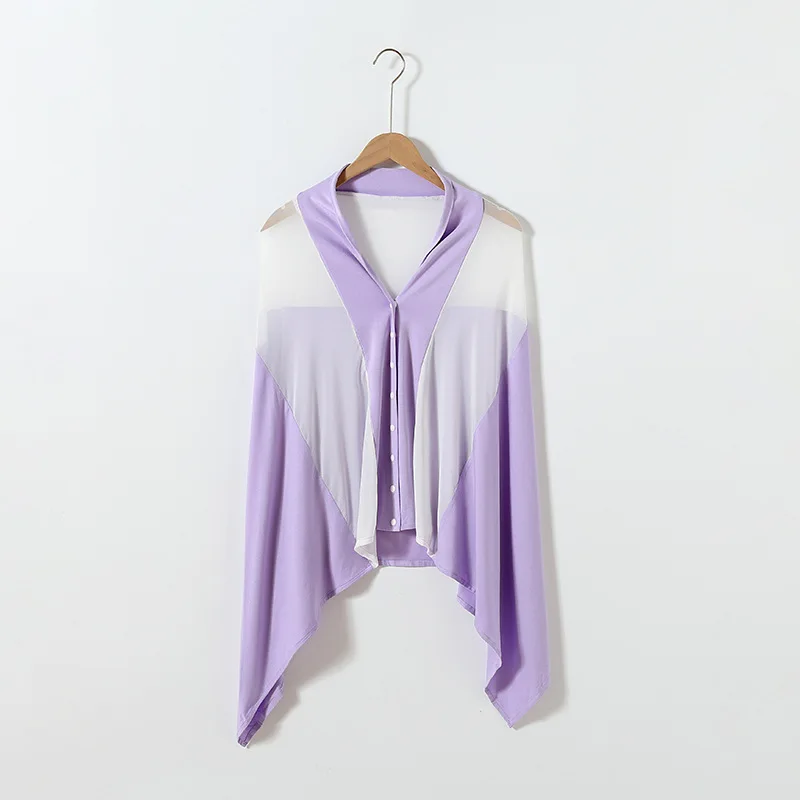 Breastfeeding Towel Breastfeeding Artifact Going Out To Cover Clothes Hot Mom Model Anti-light Cloak Shawl Fig Leaf Paradise